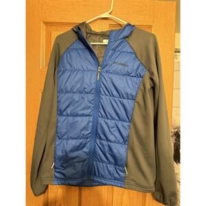 Columbia Key Seeker Hooded Zip-Up Water Resistant Light Jacket Boys XLarge